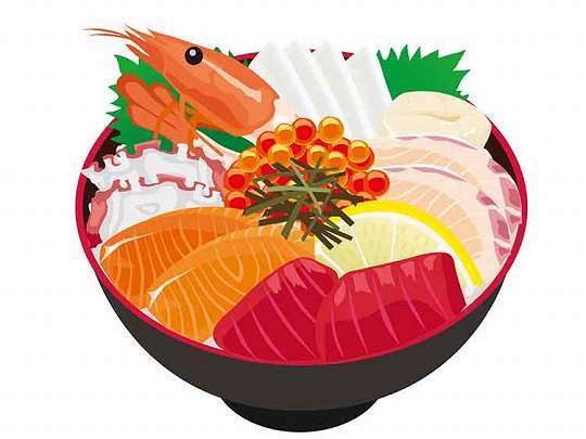 海鮮丼