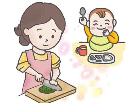 食育コラム－離乳食に取り入れる時期と固さの目安