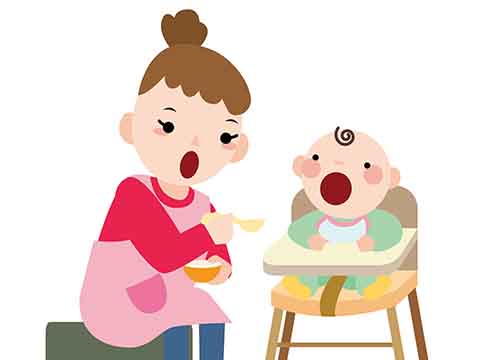 食育コラム－離乳食に取り入れる時期と固さの目安