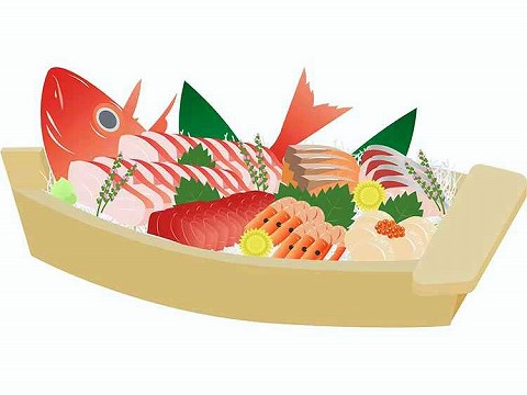 刺身盛りあわせ