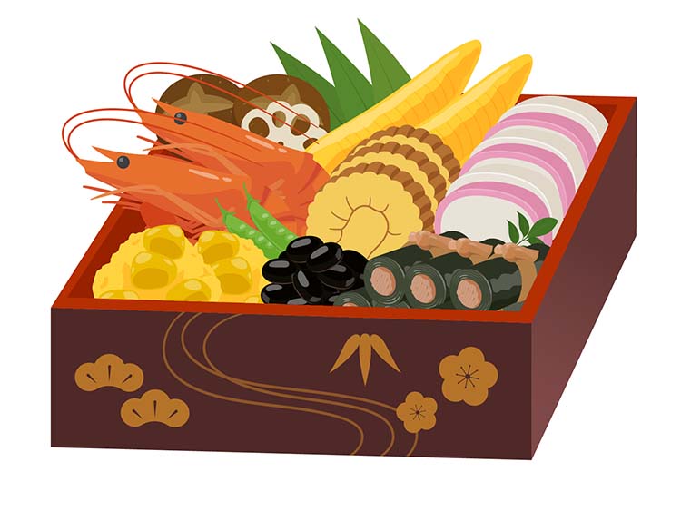 「おせち料理」は、お正月のごちそう！日本の伝統行事について子どもに話そう【季節の行事コラム】