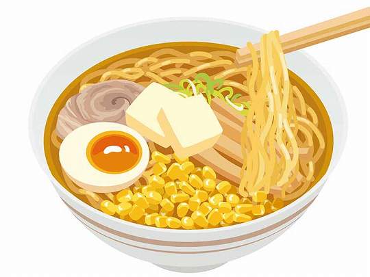 コーンラーメン