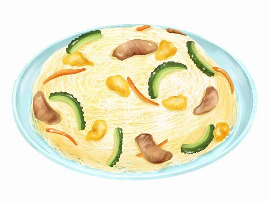 そうめんチャンプルー