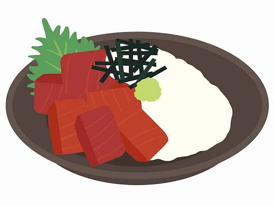 まぐろの山かけ