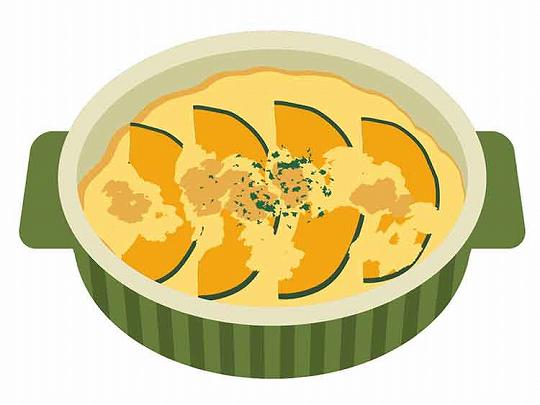 かぼちゃのグラタン