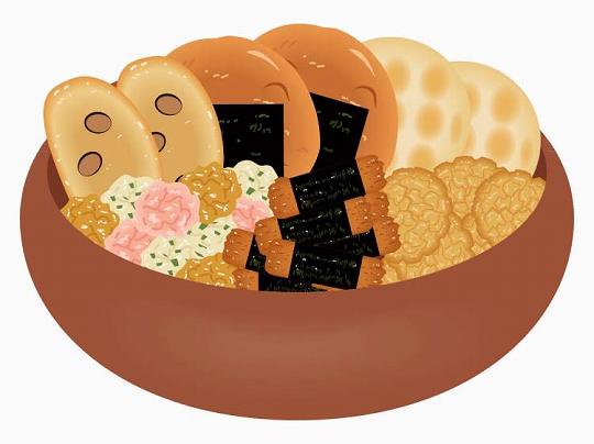 おせんべ・おかき・おこし