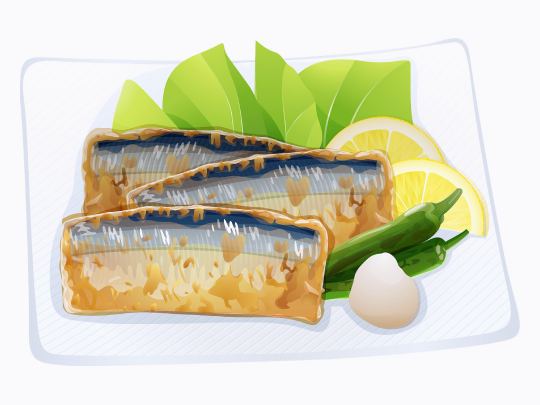 さんまの竜田揚げ