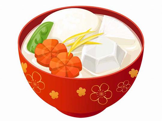 お雑煮（関西風）