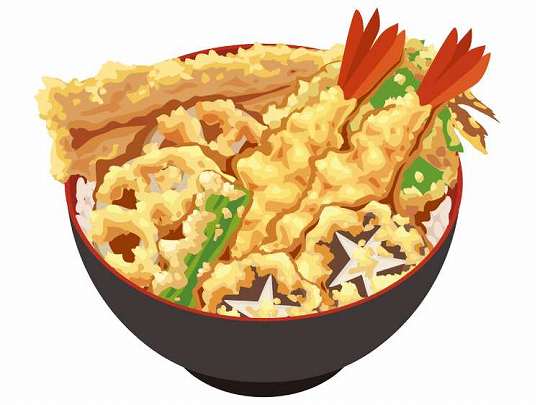 海老天丼
