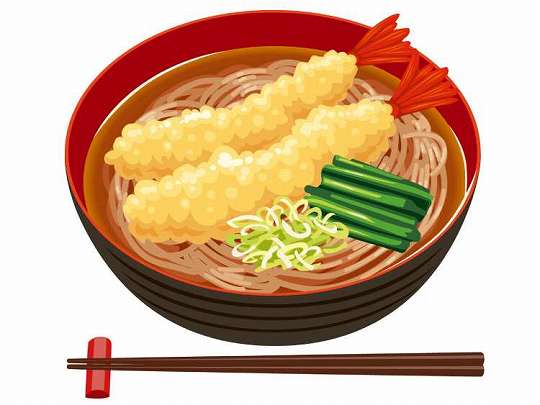 エビ天そば
