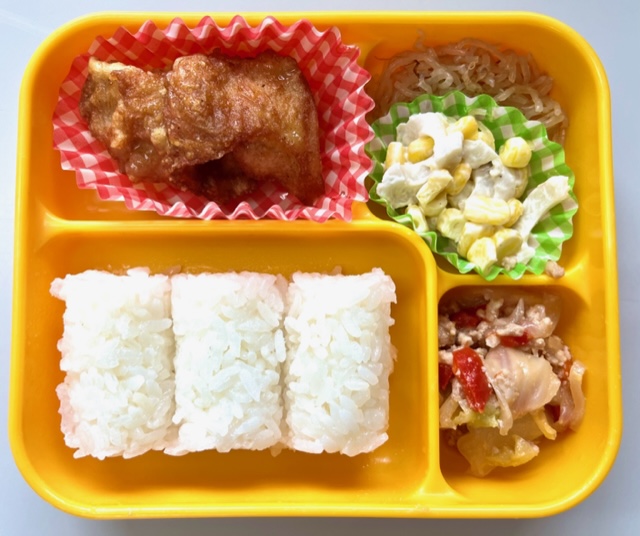 鶏の唐揚げレモン風味（お弁当給食）