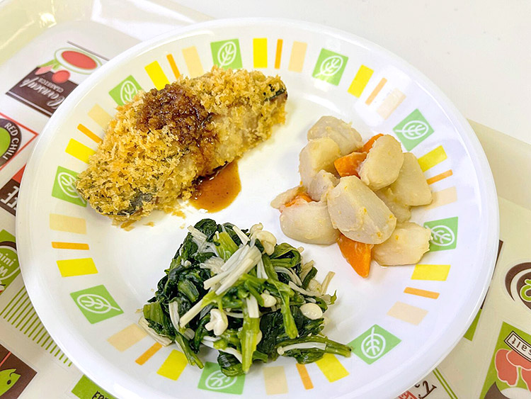 大人気！ 旬の「アジフライ」（保育園給食）委託給食・自園給食