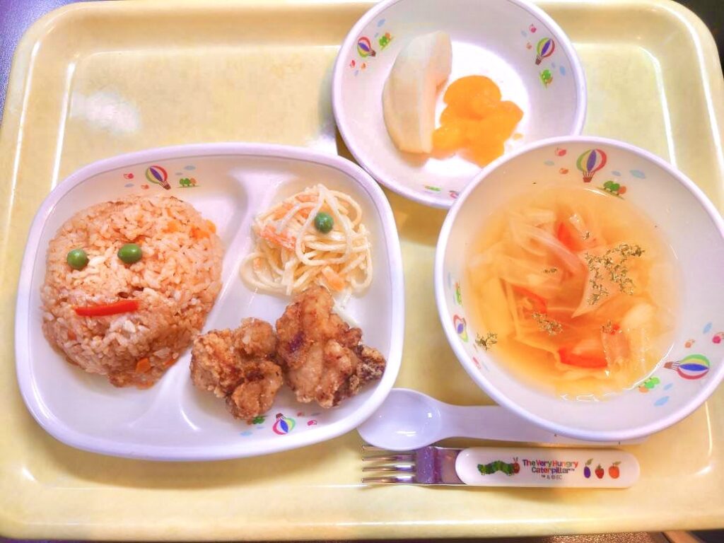 今日は「スペシャルランチ」給食（東京都 保育園）委託給食（自園給食）