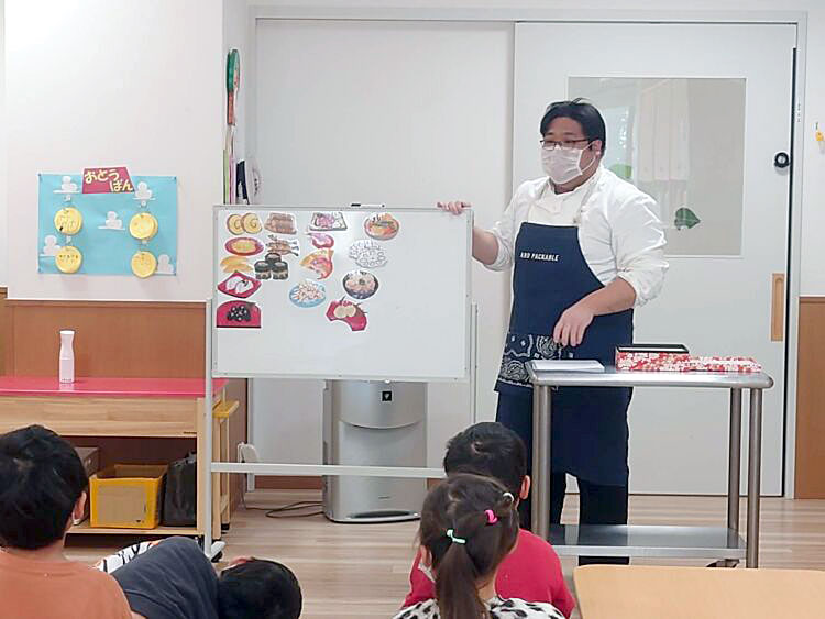 食育活動「おせち料理」（東京都　こども園）