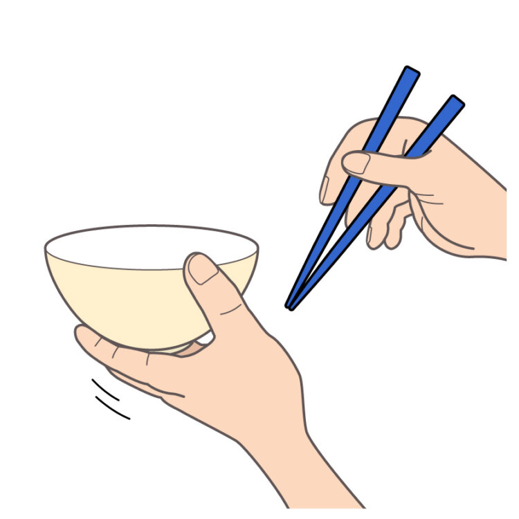 受け箸（うけばし）