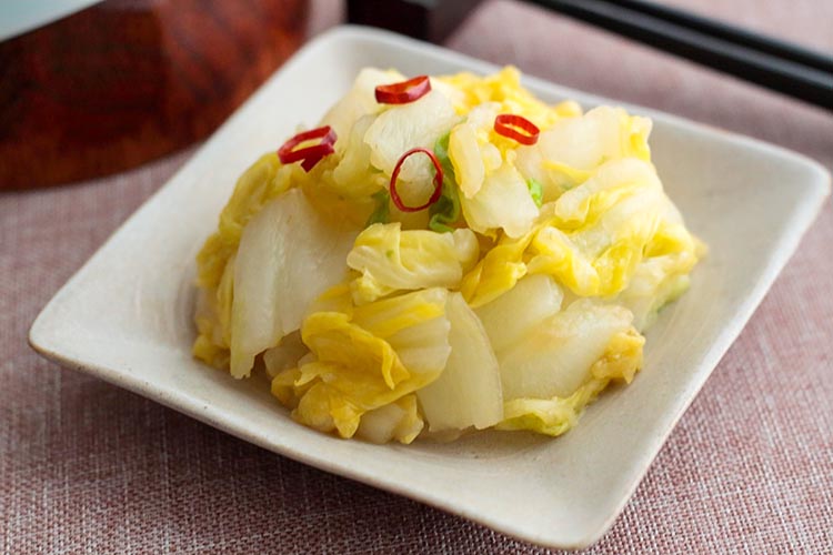 「白菜の浅漬け」お母さんの味・昭和の和食レシピ